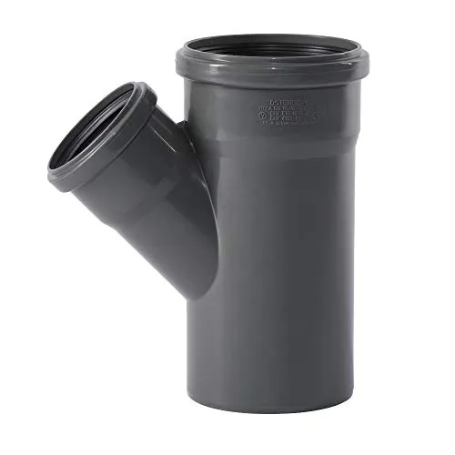 HT Rohr und Formteile DN 110 (Abzweig 110/75 45 Grad)