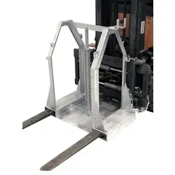 Bauer Südlohn Stahlflaschen-Palette SFP 4, feuerverzinkt von Bauer