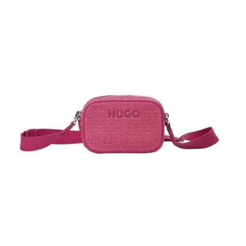 HUGO Bel R Umhängetasche 20 cm - bright pink - Umhängetasche in leuchtendem pink, ideal für stilbewusste Frauen. Kompakt und leicht, perfekt für den täglichen Gebrauch.