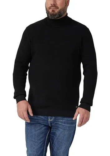 Pullover mit Rollkragen für Herren - Stylischer Pullover mit Rollkragen, ideal für warme und lässige Looks in der kalten Jahreszeit.
