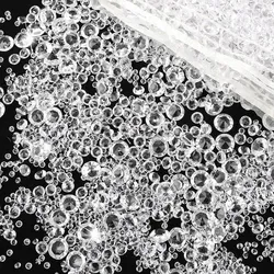 Streudeko Diamanten Acryl 4000 Hochzeit Tischdeko Transparent