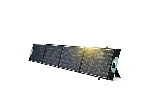 Faltbares Solarpanel 200W - Ideales Outdoor Solarmodul für Wohnmobile, Boote und Camping - Photovoltaikanlage für Campingbusse & Boote mit 21,44% Zellenwirkungsgrad; leicht, wetterfest und perfekt für Notfallsituationen.
