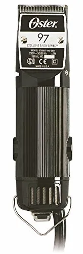Oster Motor-Haarschneidemaschine Typ 97-44 - Haarscherer mit 35 Watt Kollektormotor, nahezu vibrationsfrei für präzises Schneiden. Ideal für professionelle Ergebnisse zu Hause oder im Salon.