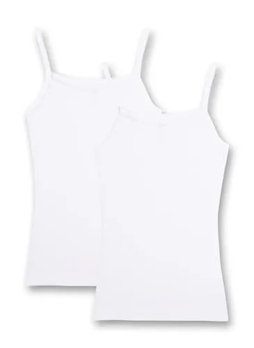 Produktbild Sanetta Mädchen Multiway Unterhemd 2er Pack, Weiß (White 10), 164