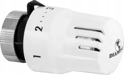 Thermostatkopf M30 x 1,5 Mini Weiß