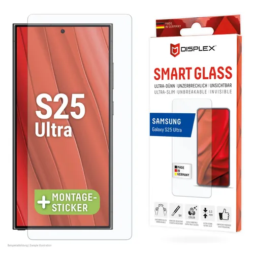 Displayschutzfolie für Galaxy S25 Ultra | 9H Härte | DISPLEX