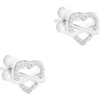 s.Oliver Ohrring - Elegante Ohrstecker aus 925er Sterlingsilber - Hochwertige Ohrstecker aus poliertem 925er Silber, wasserfest und hautfreundlich. Ideal für jeden Anlass und perfekt als Geschenk in einem wiederverwendbaren Baumwoll-Säckchen.