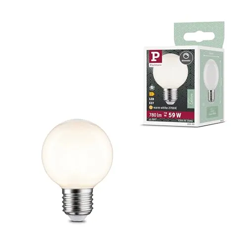 Paulmann 28990 LED EEK E (A - G) E27 Globe (mini) 7 W Warmweiß (Ø x H) 60 mm x 87 mm 1 St.