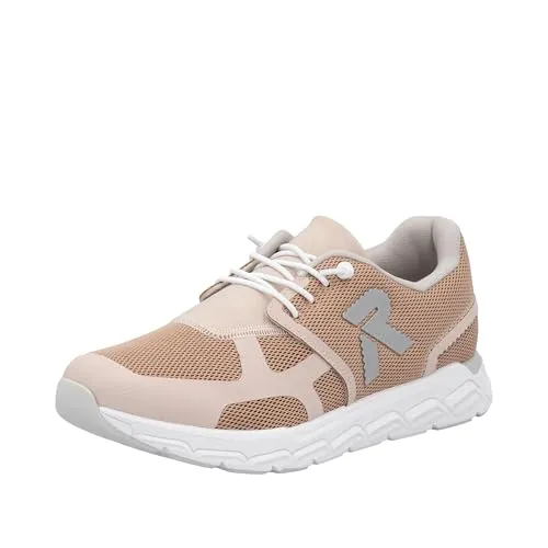 Rieker Damen Preston M9000 Sneaker Low, Rosa 31, 37 EU in pink von Rieker