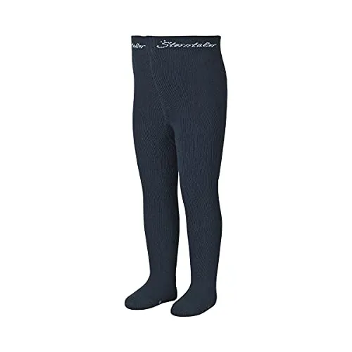 Sterntaler Baby - Jungen Strumpfhose Uni, Einfarbig, Gr. 62, Blau (Marine 300)