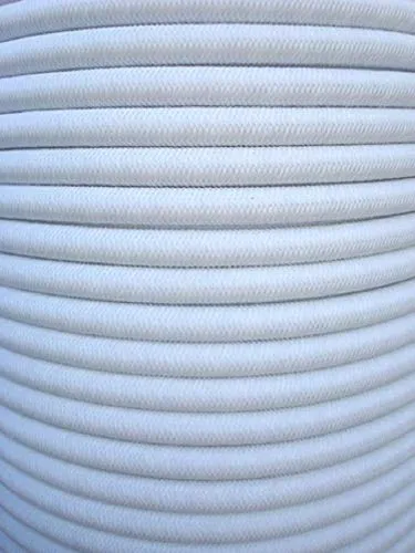 monoflex 20m Expanderseil 6mm weiß Gummiseil Planenseil Spannseil elast. Seil Plane, Grau