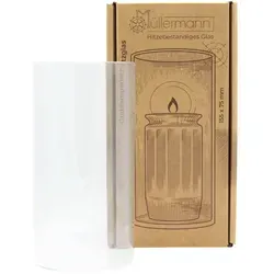 Grablampenschutzglas für große Grabkerzen, hitzebeständig