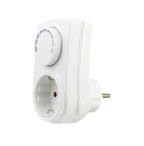REV Zwischenstecker mit Dimmer weiß