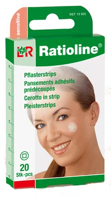 Lohmann & Rauscher GmbH & Co.KG RATIOLINE sensitive Pflasterstrips rund 20 St 01805289
