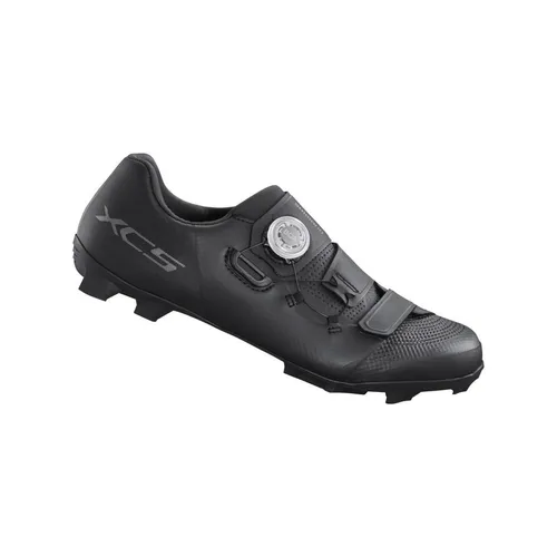 Shimano SH-XC502 MTB-Schuhe - Schwarz, Größe 42 - Fahrradschuhe mit optimaler Kraftübertragung und hervorragendem Grip für Mountainbiker, ideal für anspruchsvolle Trails.