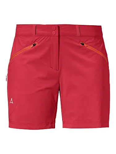 Schöffel Damen Hestad Shorts in 3XL – Pink - Wanderhosen aus funktionellem Vier-Wege-Stretchmaterial, ideal für heiße Tage beim Wandern, bieten optimalen Komfort und Bewegungsfreiheit.