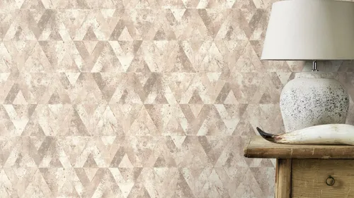 Rasch Vliestapete Rasch Selection, Grafisch, gold creme in beige von Rasch