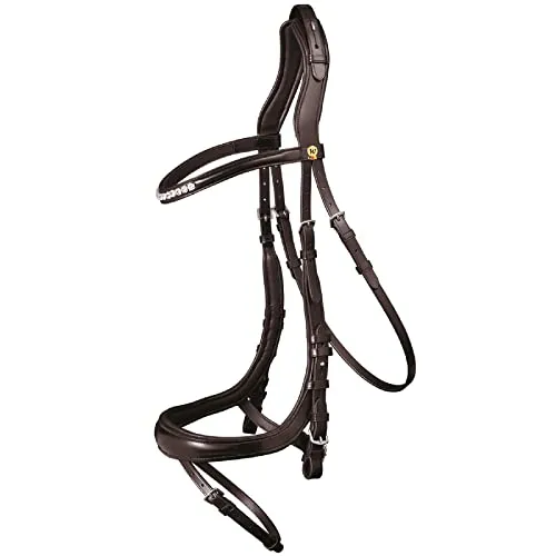 Waldhausen Braun WB Trensenzaum S-Line Sensation - Trensen & Kandaren, eleganter und komfortabler Trensenzaum für optimale Kontrolle und Stil beim Reiten.
