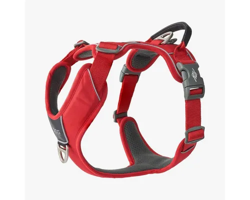 Dog Copenhagen V3 Comfort Walk Pro Geschirr Classic Red XS - Hochwertiges Geschirr für Hunde, aus robustem und wasserabweisendem Material. Ergonomisches Design mit atmungsaktiver Polsterung sorgt für hohen Tragekomfort. Flexible Leinenbefestigung für optimale Kontrolle bei Spaziergängen.