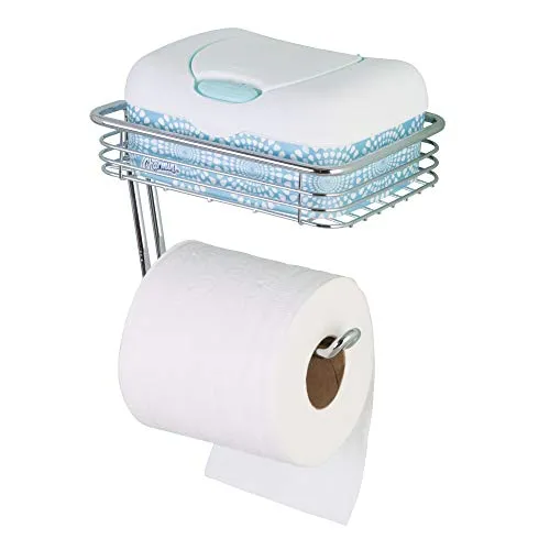 Toilettenpapierhalter Silber von Interdesign