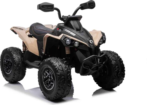 Kinder Elektro Quad 12V Can-am Renegade - Elektro Quad für Kinder mit LED-Leuchten und 12-V-Batterie, ausgestattet mit 2 x 35-W-Motoren und weichen EVA-Rädern für sicheren Fahrspaß.