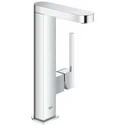 Grohe Plus Waschtisch-Einhebelmischer 23873003 - Waschtischarmatur mit schwenkbarem Auslauf, EcoJoy Technologie für Wasserersparnis und elegantem Design in Chrom.