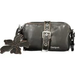 Braune Damenhandtasche mit verstellbarem Gurt und stilvollen Details