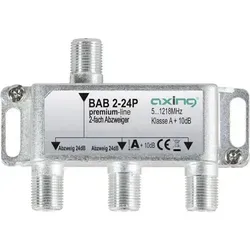 Axing BAB 2-24P Kabel-TV Abzweiger 2-fach 5 - 1218 MHz