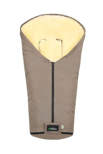 Odenwälder Lammfell Fußsack Winter Baby Kinderwagen | Baby Fußsack Kinderwagen Winter | Fußsack Buggy, Kinder Winterfußsack sweet chocolate