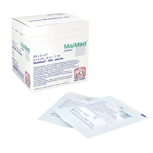 MaiMed MK Mullkompressen 5x5 cm von MaiMed