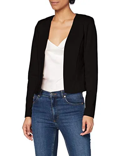 ICHI IHKATE SHORT BL Damen Blazer - Blazer für Damen, kurz geschnitten mit Stretch für optimalen Tragekomfort und vielseitige Kombinationsmöglichkeiten.