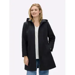 Sheego Langmantel Wintermantel . blau 40 EU