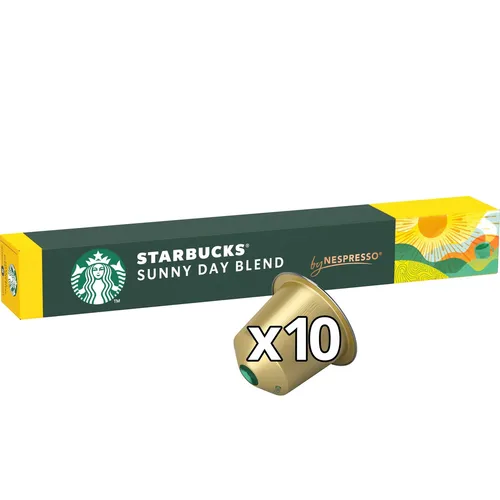 STARBUCKS Sunny Day Blend Lungo für NESPRESSO Kaffeekapseln (1 x 10 Kapseln)