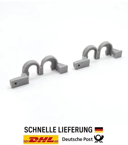 Gardinen- & Vorhangringe Grau von Jurmann Trade GmbH