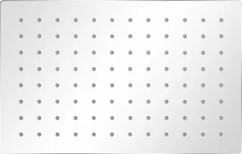 vidaXL Regenbrause Edelstahl 20x30 cm Rechteckig