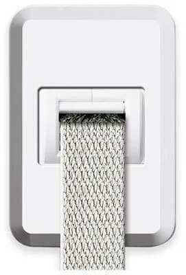 Schellenberg Duo Maxi Sanierungsgurtführung, weiß (51207)