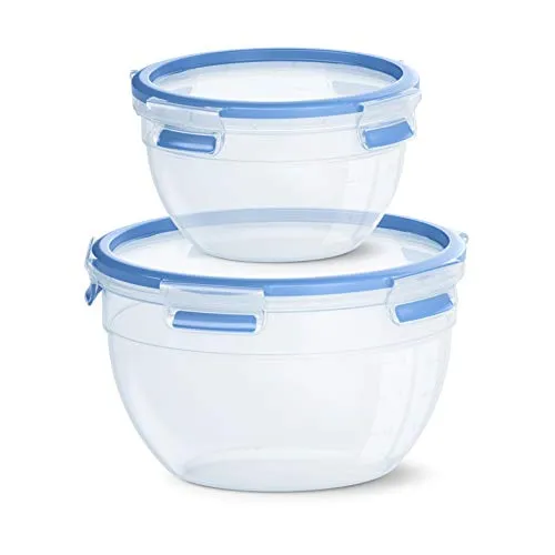 EMSA Clip&Close Frischhaltedosen-Set 2-tlg. rund von EMSA