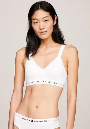 Tommy Hilfiger Damen Bralette Lift Stretch, Weiß (White), L von Tommy Hilfiger Underwear