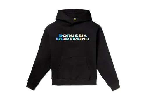 Borussia Dortmund Hologram-Logo Hoodie, Schwarz, Gr. XL