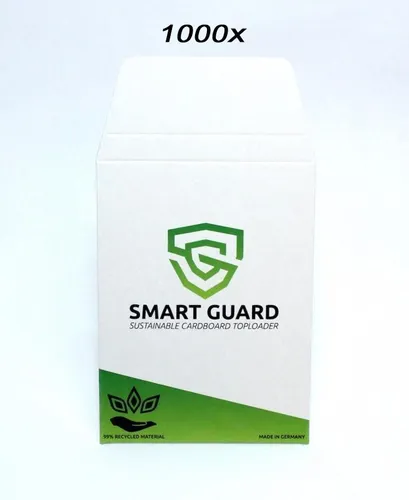 Smart Guard Karton Toploader (1000 Stück) - Robuste Kartenschutzhüllen für optimale Aufbewahrung und Schutz Ihrer Sammelkarten. Ideal für Sammler und Spieler, um Karten sicher zu lagern.