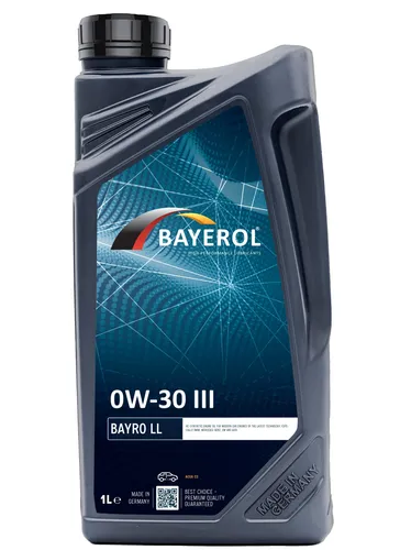 2x 1L BAYEROL LONGLIFE 0W-30 III, Motoröl, Hergestellt in Deutschland