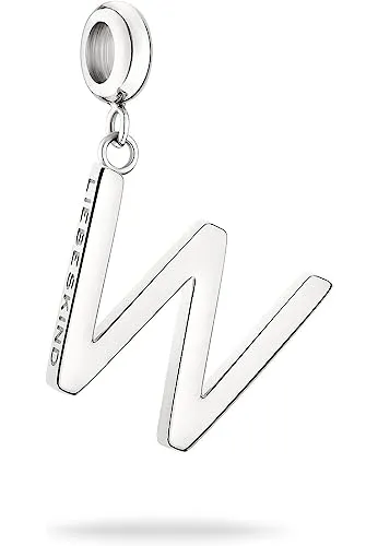 Liebeskind Berlin Charm LJ-1275-P-18 'W' Silber