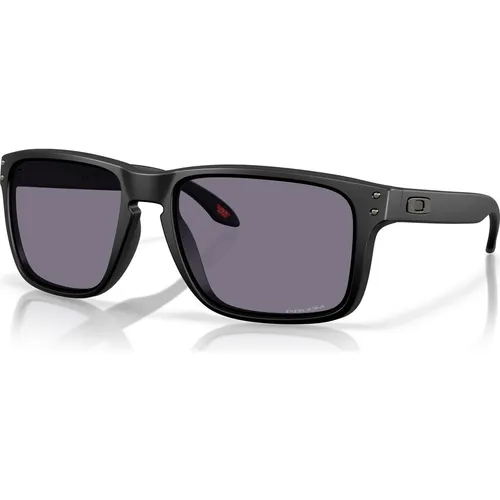 Oakley Holbrook XXL Matte Black Prizm Grey - Lifestylebrille mit zeitlosem Design und moderner Oakley-Technologie, ideal für Abenteuerlustige. Extra große Passform und hervorragender UV-Schutz mit Prizm Grey Gläsern.