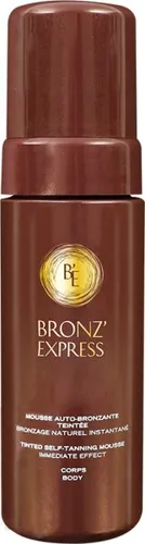 ACADEMIE Bronz'Express Mousse Auto-Bronzante Teintée 150 ml - Selbstbräuner für einen natürlichen, sofortigen Bräunungseffekt und ein gleichmäßiges Hautbild, ideal für einen strahlenden Teint.