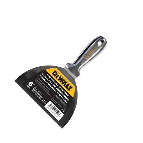 DEWALT PROFI Malerspachtel 152mm aus Edelstahl - Hochwertiger rostfreier Malerspachtel aus Edelstahl mit 152mm Breite, ideal für präzise Arbeiten und ein perfektes Finish.