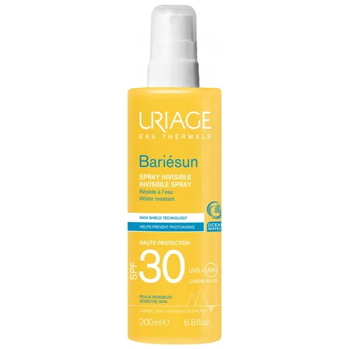 Uriage Bariésun Invisible High Protection Spray SPF30 200 ml ist ein wasserfeste