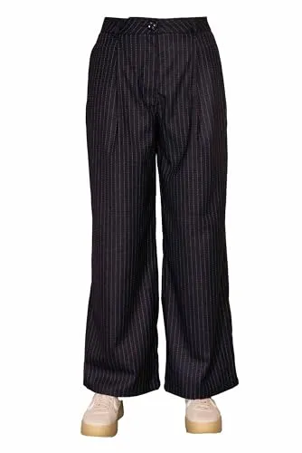 Zhrill Bundfaltenhose GRETA mit Nadelstreifen in weiß von ZHRILL