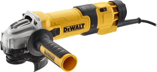DeWalt DWE4257 Winkelschleifer - Schleifmaschinen mit 1500 W Leistung und 125 mm Scheibendurchmesser, ideal für präzise Schleif- und Schneidarbeiten. Kompakt und leicht für müheloses Arbeiten.