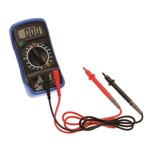 BGS Digital-Multimeter 3 1/2-stellig (CAT II) (63402) - Multimeter für präzise Messungen in der Elektroinstallation, mit CAT II-Zulassung und benutzerfreundlichem Display für einfache Bedienung.