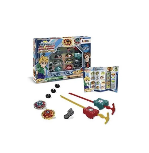 CRAZE - BLADE Set Evolution Skorpix Xoctarus - Spielfiguren für actiongeladene Turniere! Der robuste Kreisel aus Legierungsmetall bietet optimale Kampfbedingungen und hohe Geschwindigkeiten für spannende Duelle.